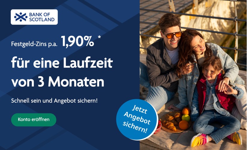 BANK OF SCOTLAND – Kredit bis 25.000 € – Meinungen
